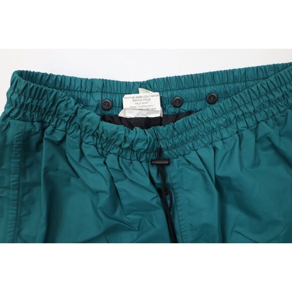 Vintage 90s Gander Mountain Mens M - XL Tall Waterproof Wide Leg Rain Pants USA - Picture 8 of 15